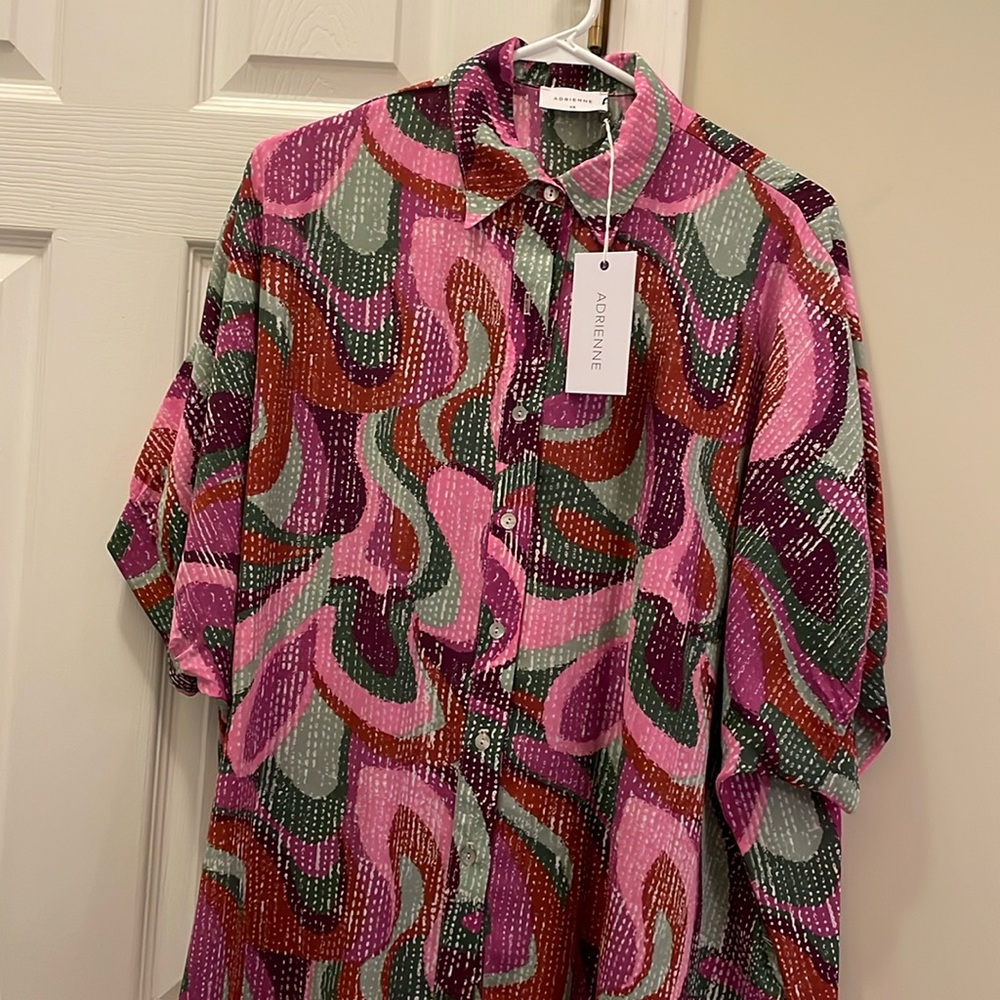 NWT Adrienne blouse